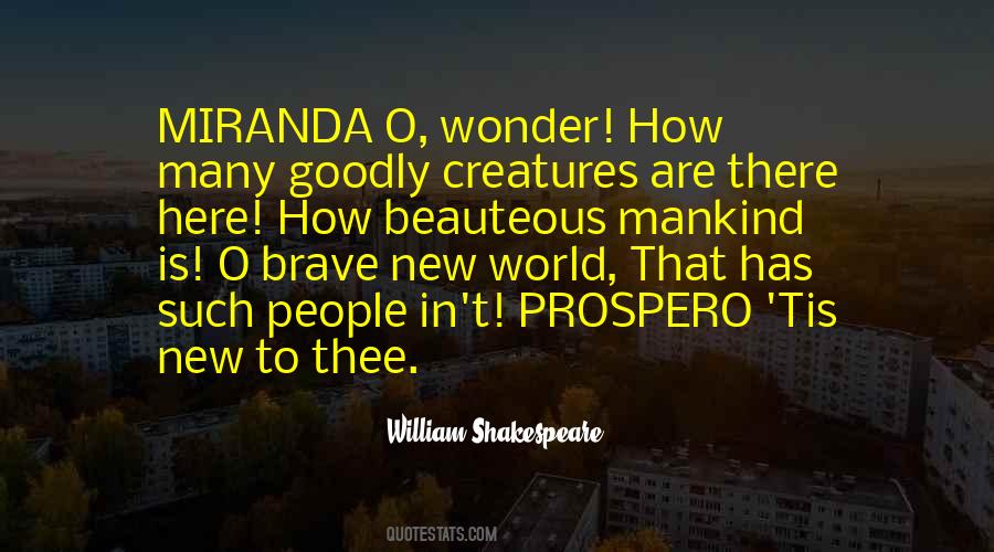 Quotes About Prospero #934860