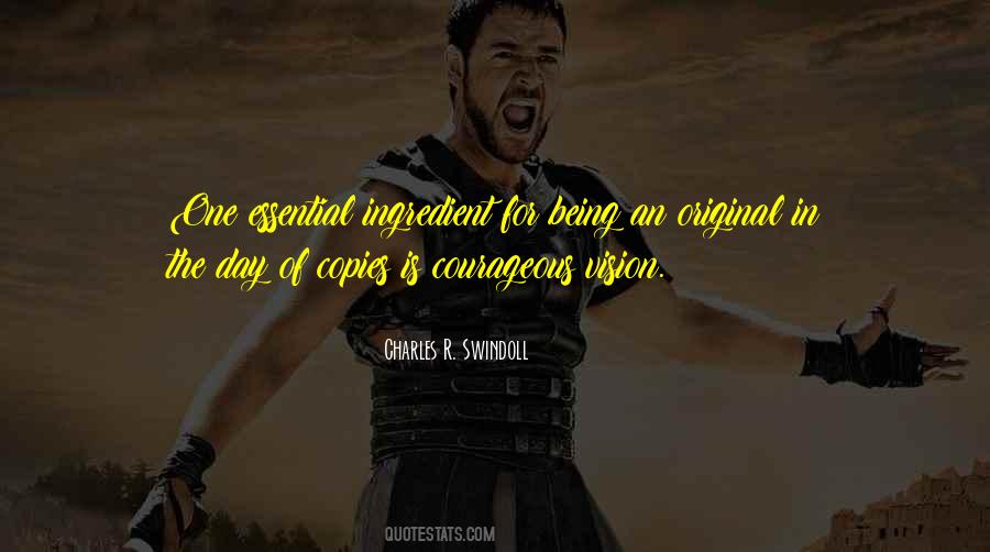 One Ingredient Quotes #1452858
