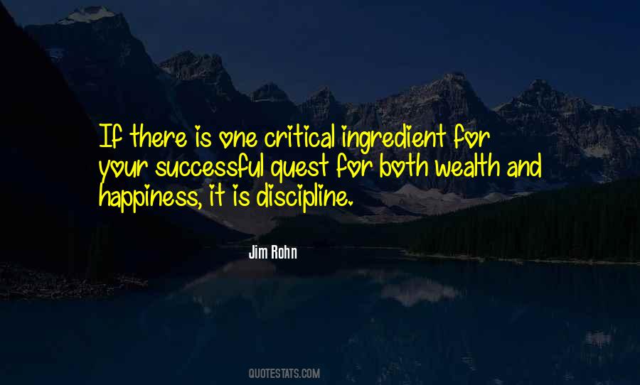 One Ingredient Quotes #702170