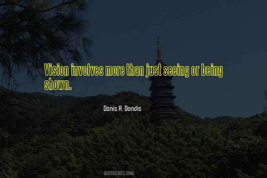 Quotes About Vision Seeing #983050