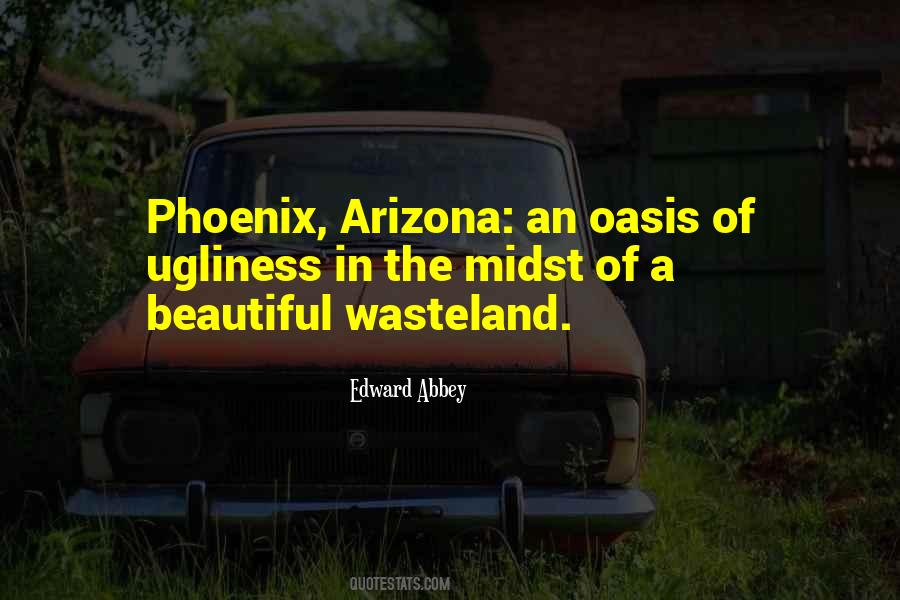 Quotes About Wasteland #557902