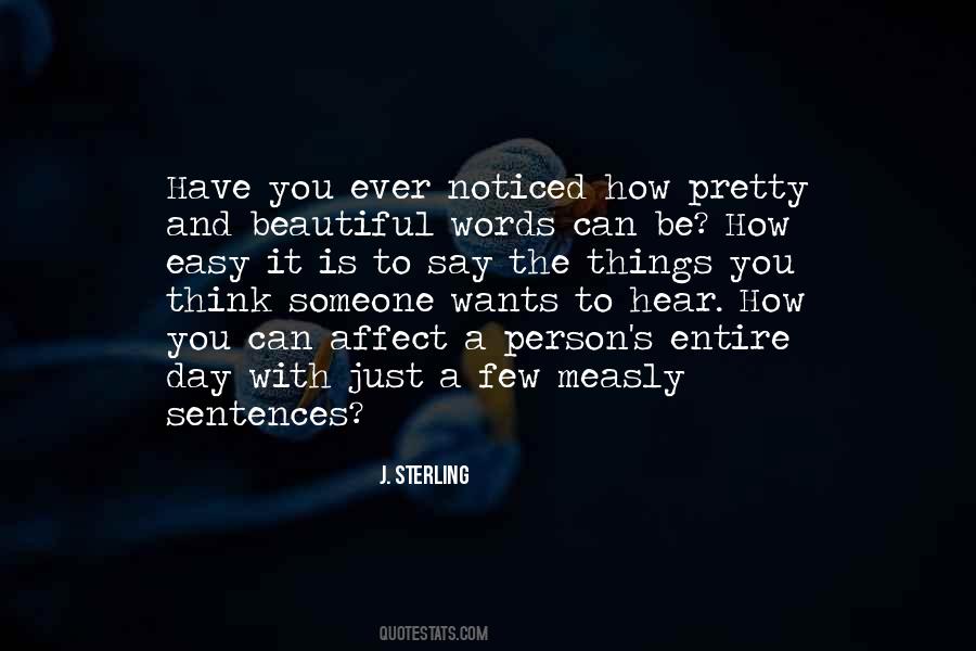 Quotes About A Pretty Day #394798