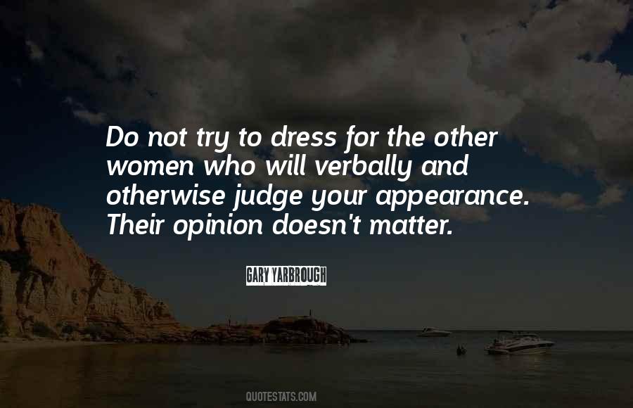 Quotes About Appearance Doesn't Matter #1215237