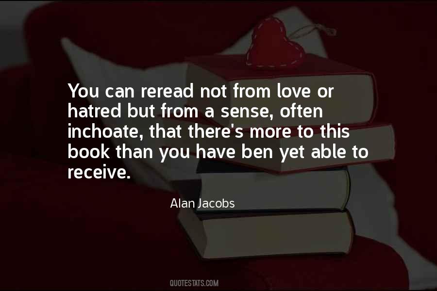 Quotes About Rereading A Book #1566380