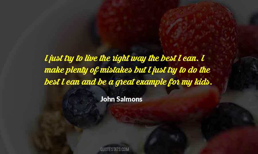 Quotes About Trying To Make Things Right #205938