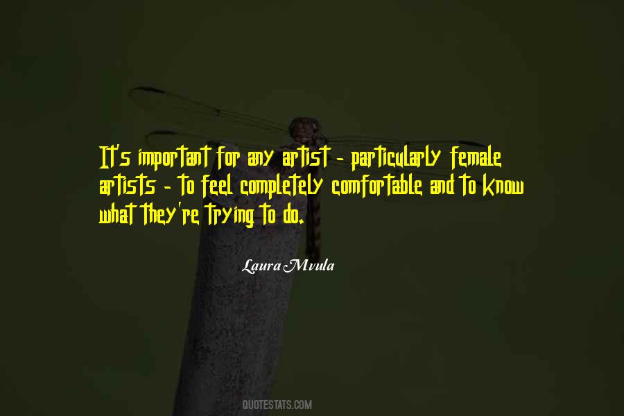 Female Artists Quotes #1012759