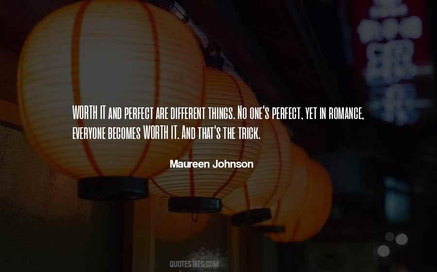 Quotes About No One's Perfect #450867