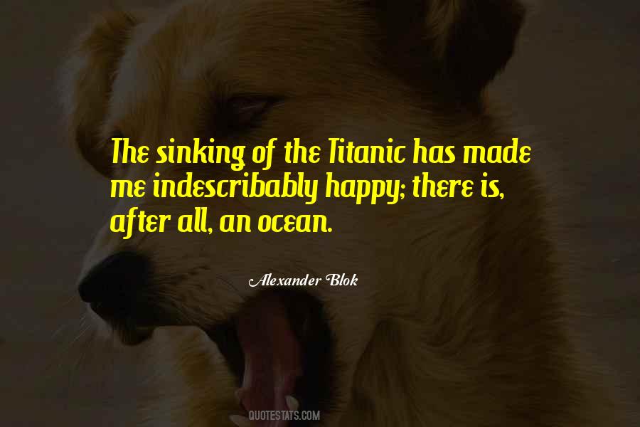 Sinking Of The Titanic Quotes #1487731
