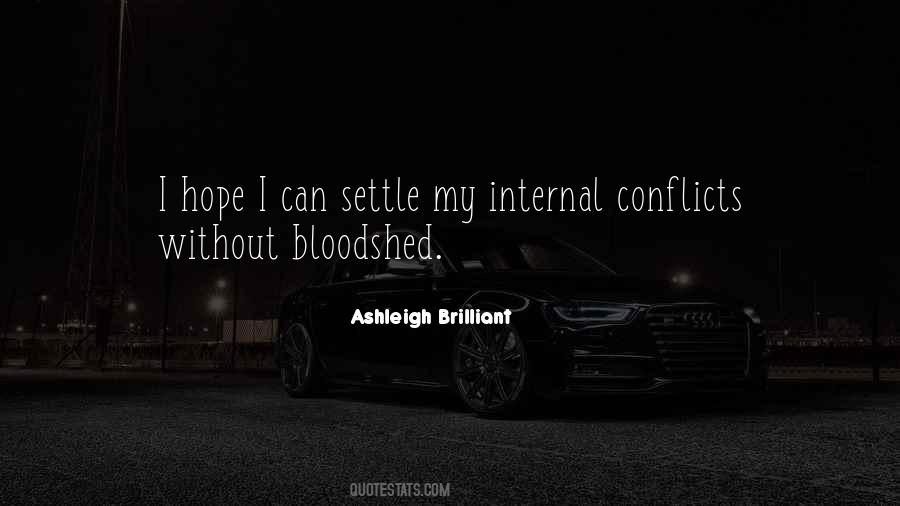 Quotes About Internal Conflicts #539595
