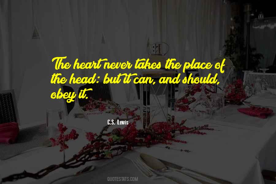Logic Of Heart Quotes #1337721