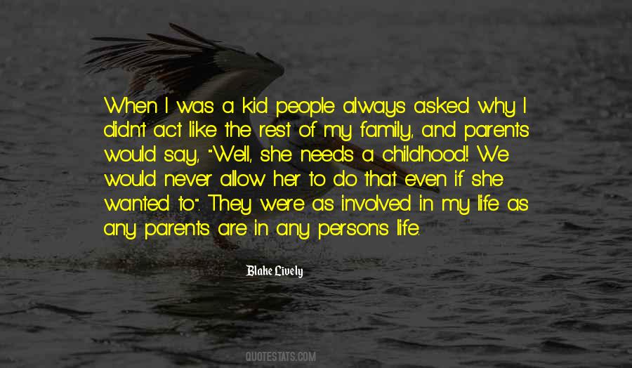 Quotes About My Family Life #96663