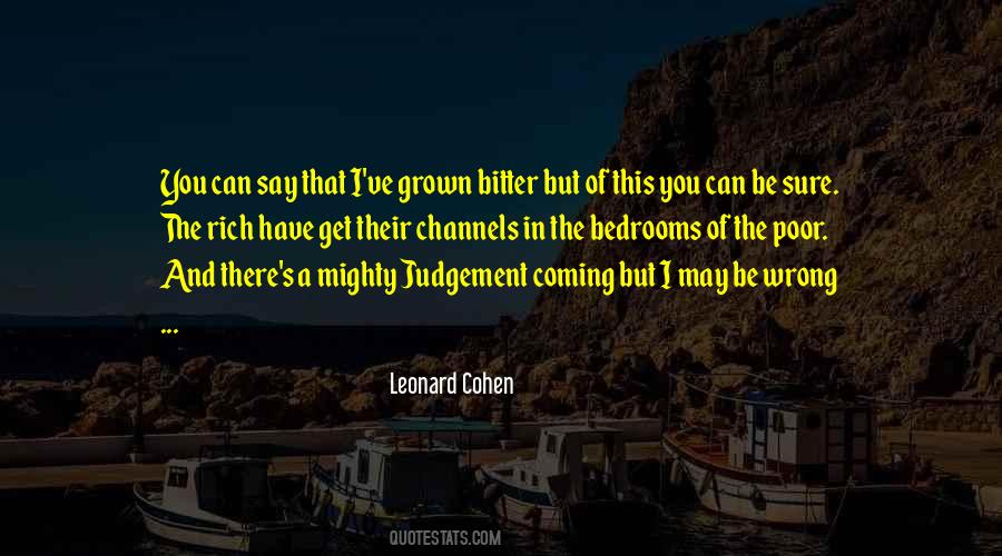 Quotes About Wrong Judgement #1293588
