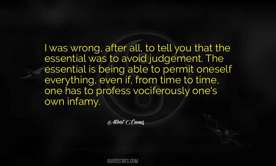 Quotes About Wrong Judgement #782716