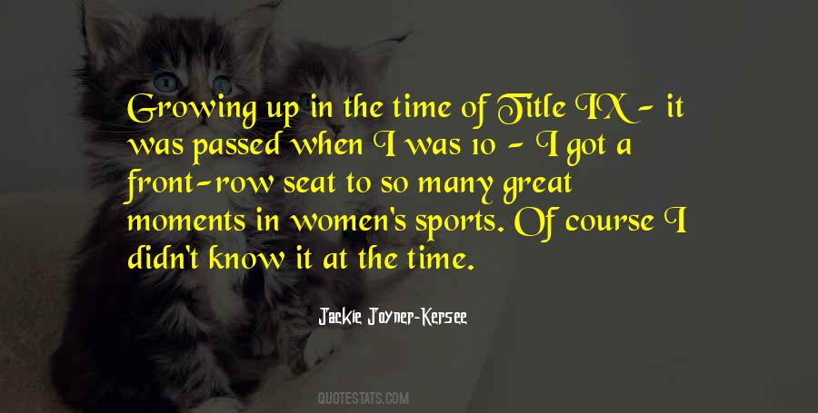 Joyner Kersee Quotes #107485