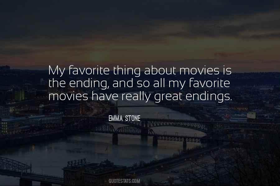 Quotes About Favorite Movies #415327