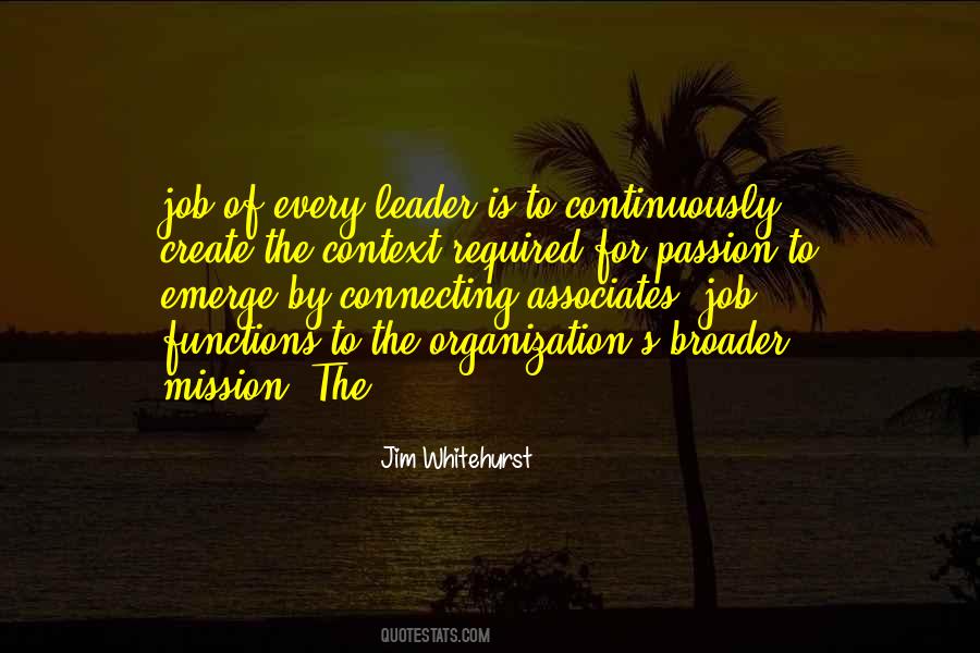 Leader Is Quotes #1013138