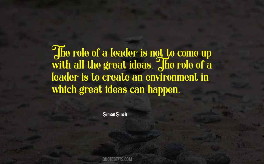 Leader Is Quotes #1025804