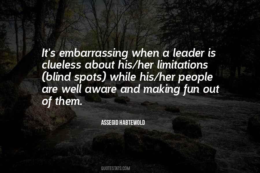 Leader Is Quotes #1041053