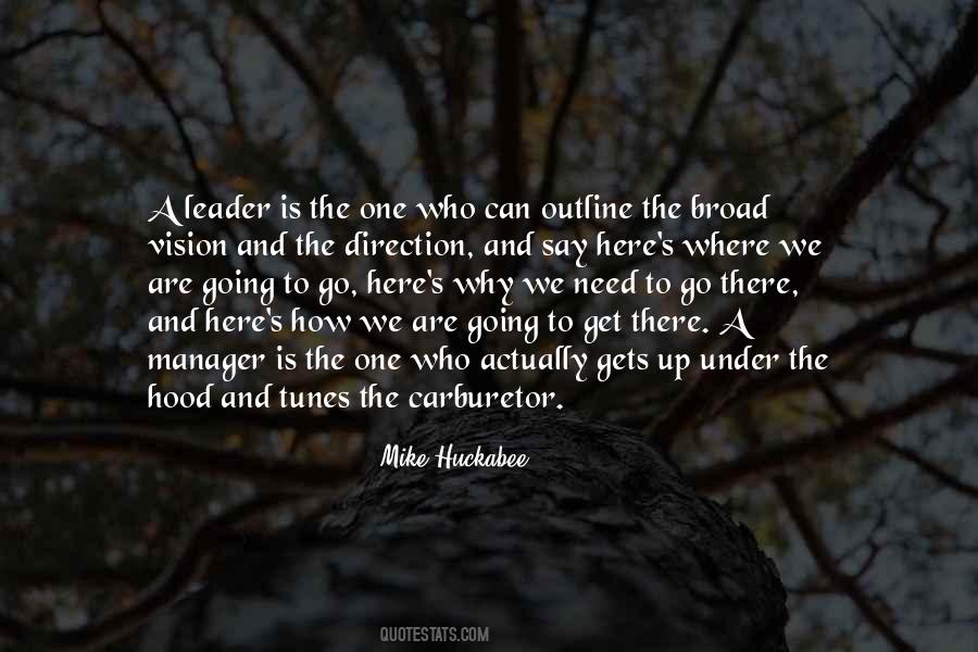 Leader Is Quotes #1114695