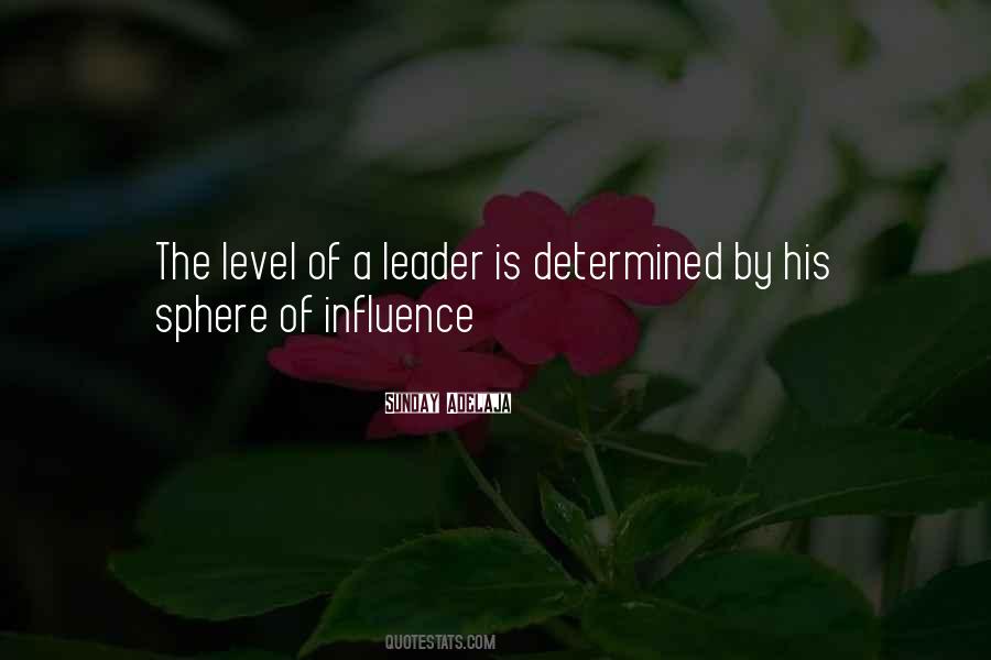 Leader Is Quotes #1169629