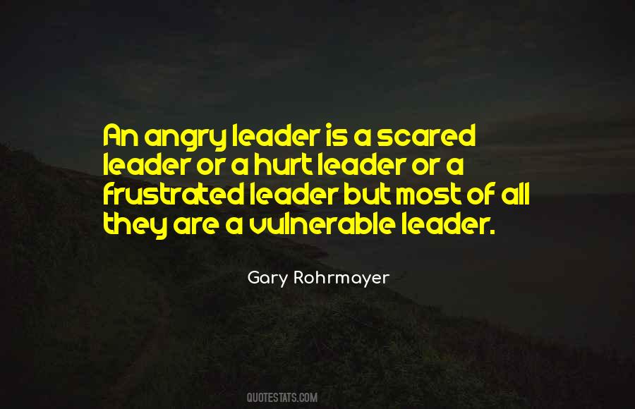 Leader Is Quotes #1224584