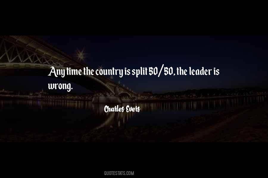 Leader Is Quotes #1667315