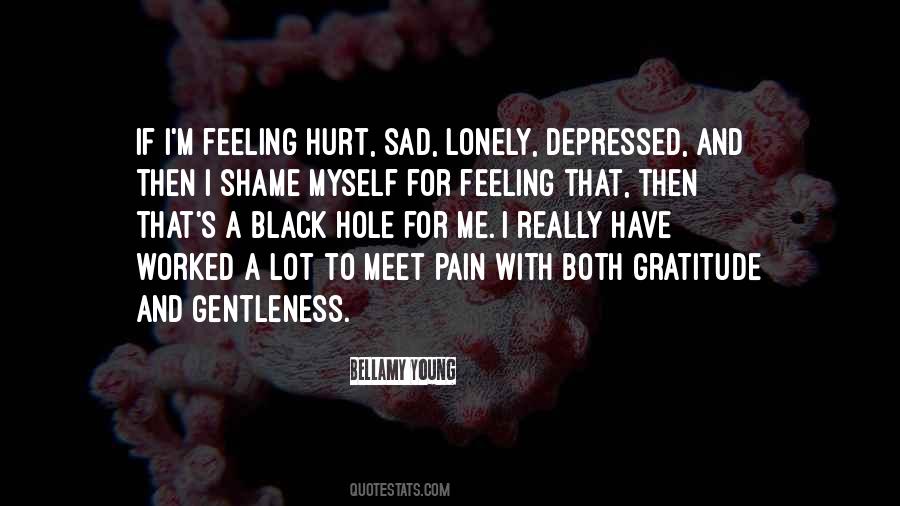 Quotes About I'm Hurt #219838