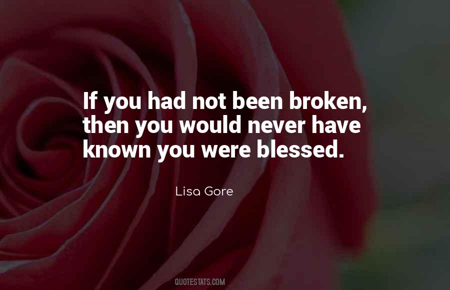 How Blessed You Are Quotes #39642