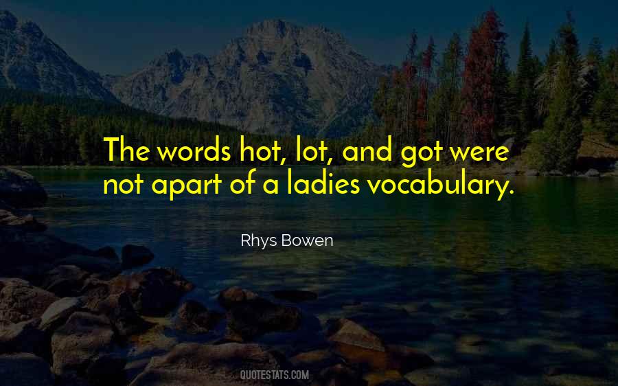 Vocabulary Words Quotes #113533