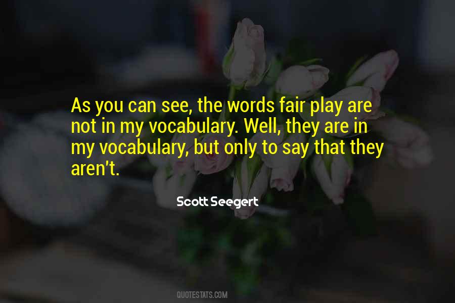 Vocabulary Words Quotes #728231