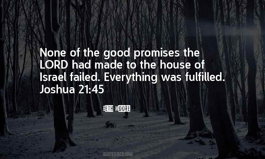 Quotes About Failed Promises #281182