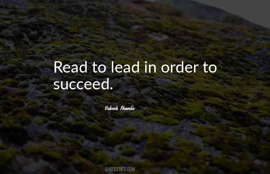 Quotes About Reading And Leadership #1550173