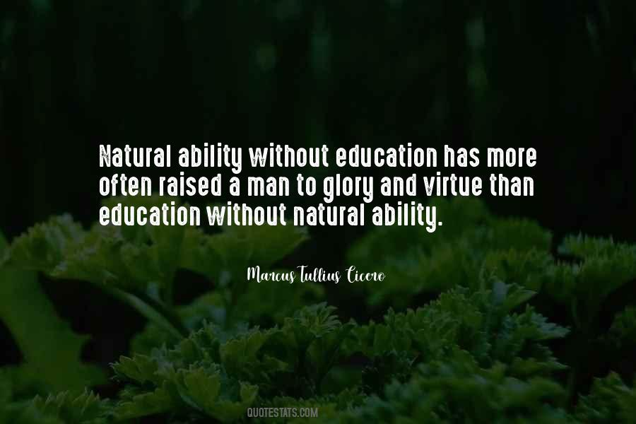 Quotes About Natural Ability #933027