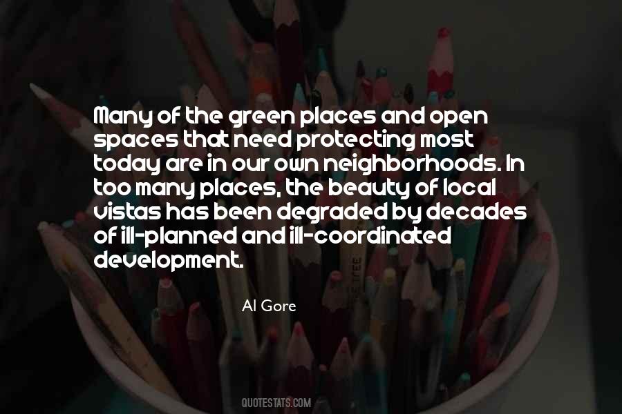 Quotes About Green Spaces #669252
