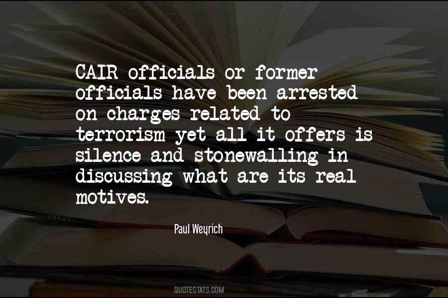 Quotes About Terrorism #1137988