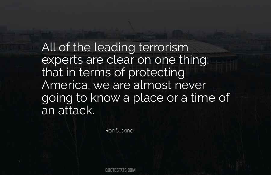 Quotes About Terrorism #1216136