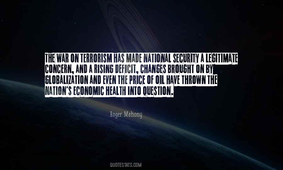Quotes About Terrorism #1318970