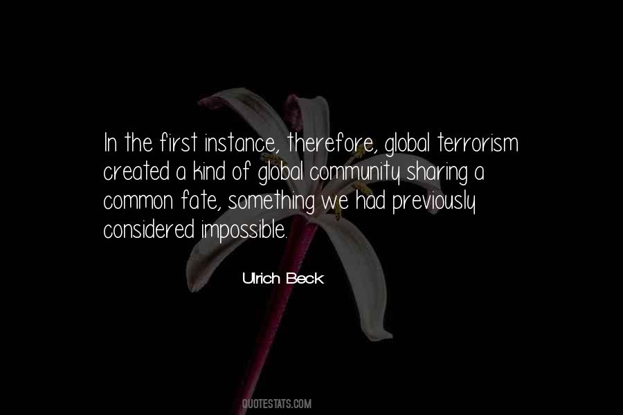 Quotes About Terrorism #1321184