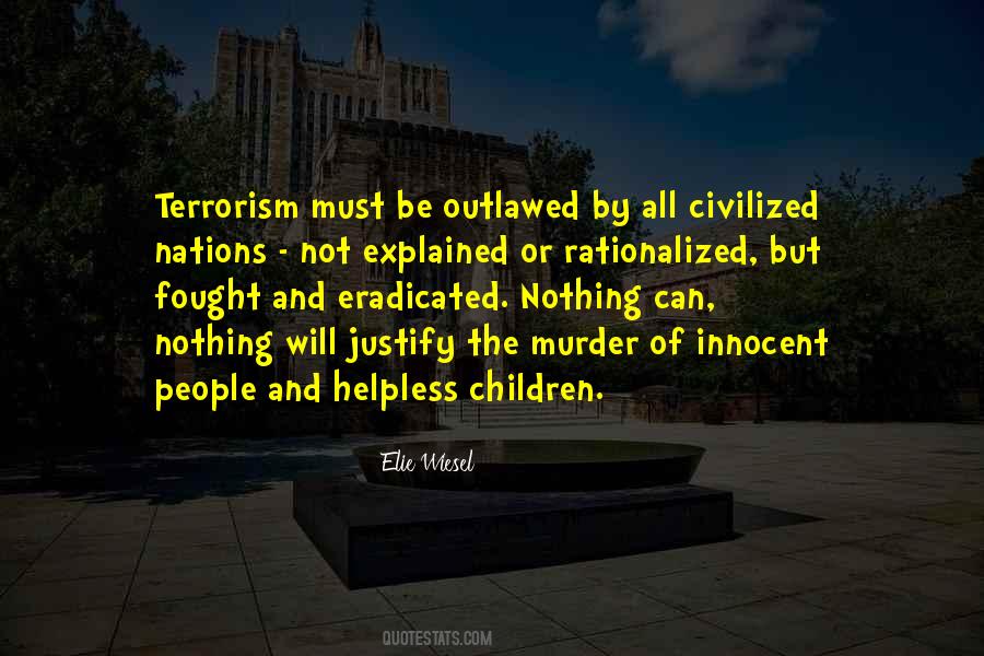 Quotes About Terrorism #1344935