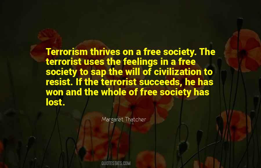 Quotes About Terrorism #48719 Quotes About Terrorism #48719