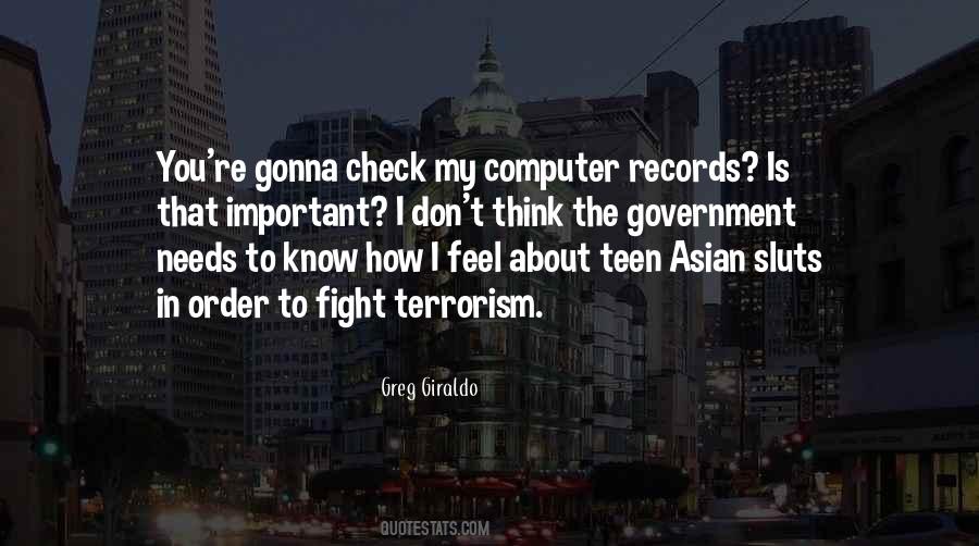 Quotes About Terrorism #80716 Quotes About Terrorism #80716