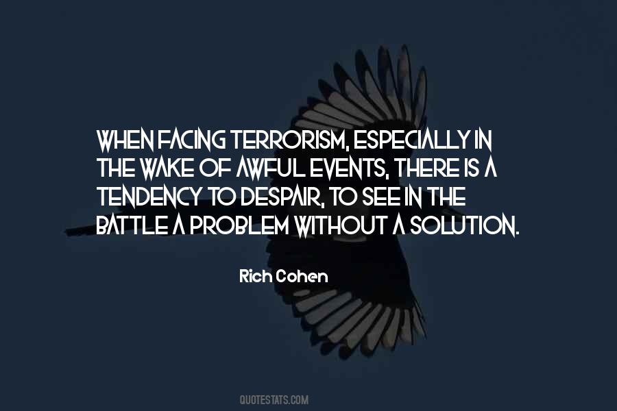 Quotes About Terrorism #83684 Quotes About Terrorism #83684