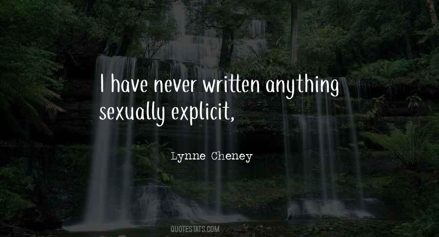 Sexually Explicit Quotes #444477