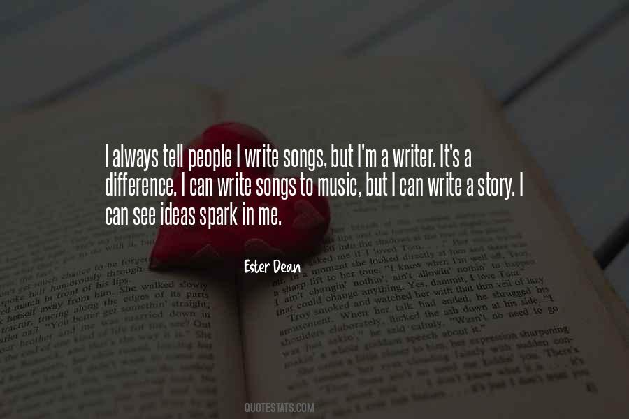 Music Story Quotes #143944