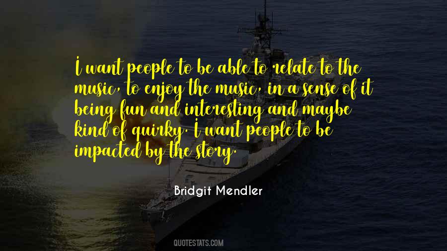 Music Story Quotes #152593