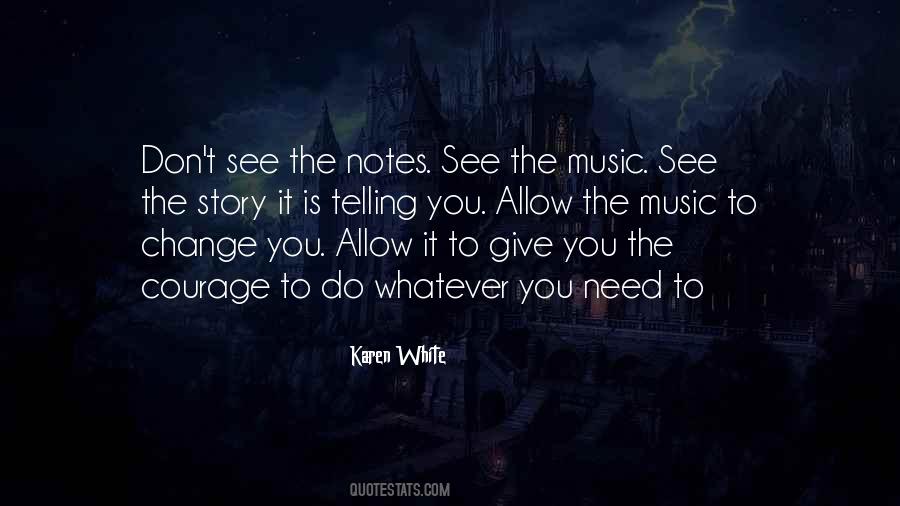 Music Story Quotes #162932