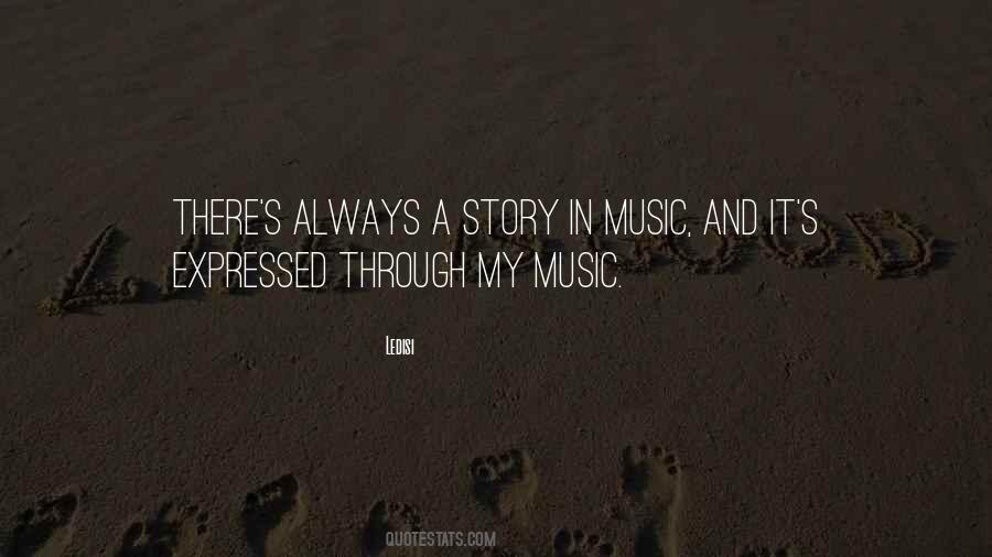 Music Story Quotes #201936
