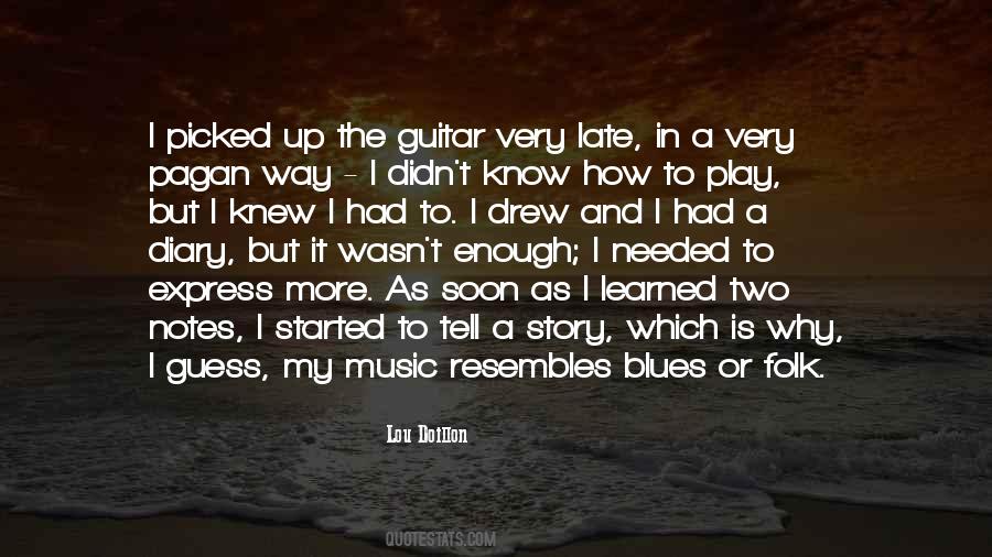 Music Story Quotes #468042