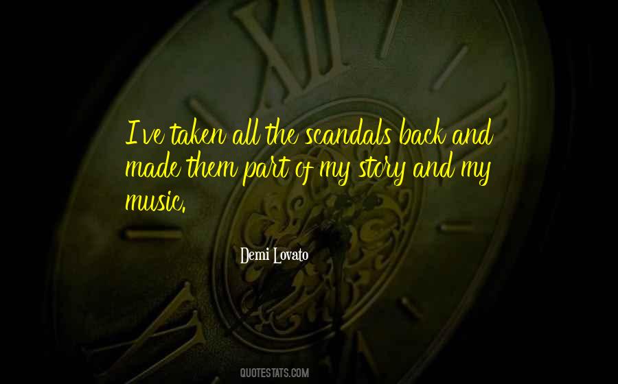 Music Story Quotes #54289