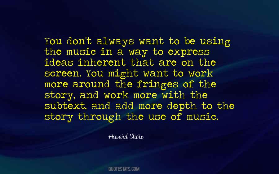 Music Story Quotes #811591